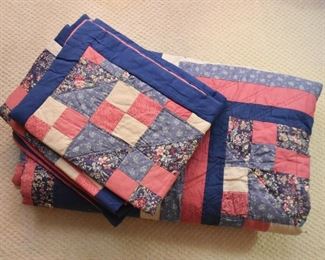 Vintage Quilt & Shams