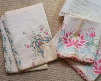 Embroidered Pillow Cases