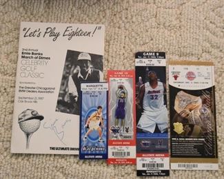 Ticket Stubs, Programs