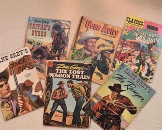 Vintage Comics / Comic Books (Zane Grey, Indian Chief, Lone Ranger, Little Lulu, Etc.)