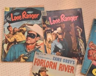 Vintage Comics / Comic Books (Zane Grey, Indian Chief, Lone Ranger, Little Lulu, Etc.)