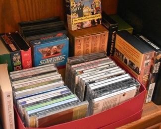 CD's & VHS Tapes