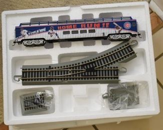 Chicago Cubs World Series Commemorative Train Set (by Hawthorne Village)