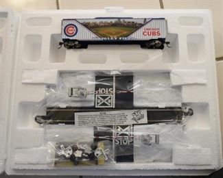 Chicago Cubs World Series Commemorative Train Set (by Hawthorne Village)