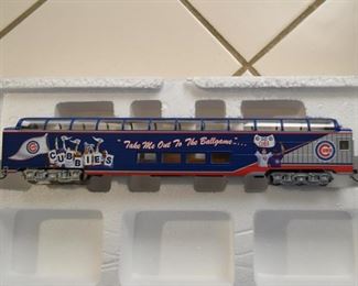 Chicago Cubs World Series Commemorative Train Set (by Hawthorne Village)