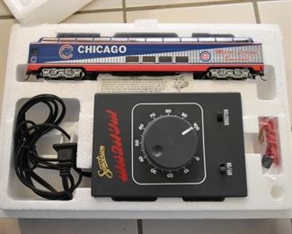Chicago Cubs World Series Commemorative Train Set (by Hawthorne Village)
