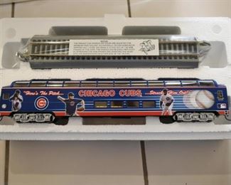 Chicago Cubs World Series Commemorative Train Set (by Hawthorne Village)