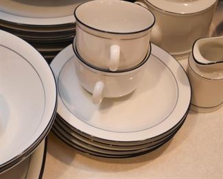 Blue & White China Set (Bavaria, Germany)