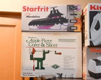 Mandoline, Apple Corer