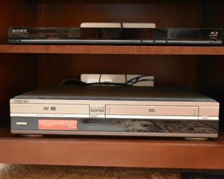 Sony Blu-Ray Disc Player, Sony DVD & VHS Player