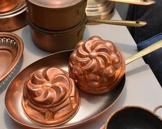 Copper Pans & Molds