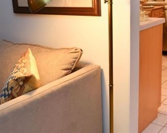Brass Floor Lamp