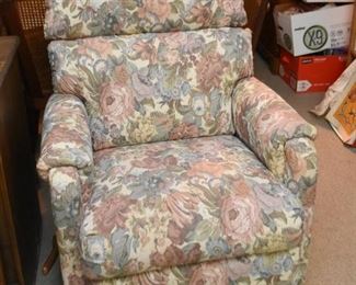 Floral Recliner