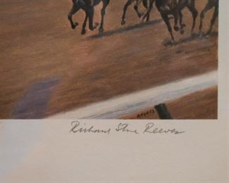 Framed Horse Racing Prints