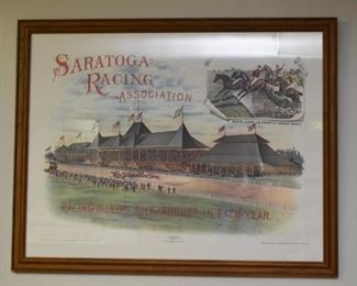 Framed Horse Racing Prints