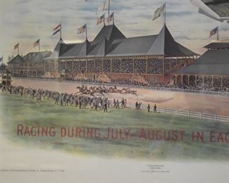 Framed Horse Racing Prints