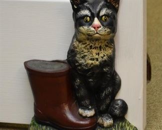 Metal Cat Doorstop