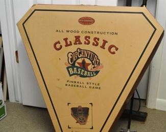 Baseball Pinball Style Game