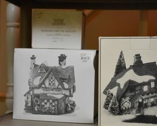 Charles Dickens' Village Christmas Decor