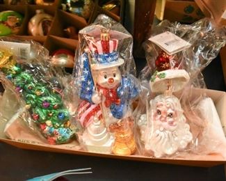 Christopher Radko Christmas Ornaments