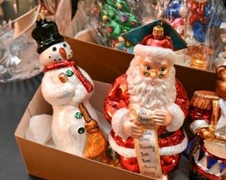 Christopher Radko Christmas Ornaments