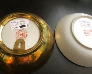 vintage asian ceramic bowls