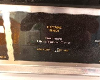 Kenmore dryer