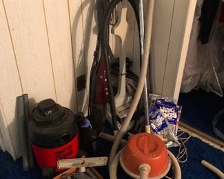 Wet Vac and all the vacs