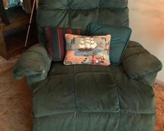 comfy (perhaps too comfy) recliner