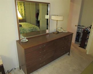 Paul McCobb mirrored dresser