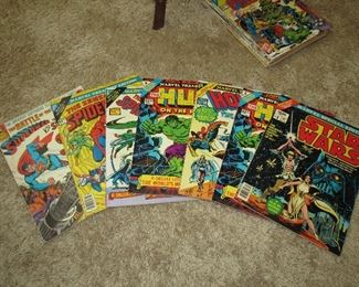 Many Silver age comics