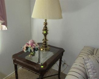 End Tables and lamps