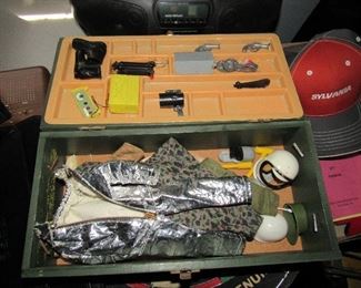 G I Joe footlocker and accessories