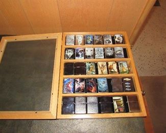 Zippo lighter collection
