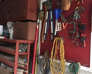 Assorted Tools Large & Small