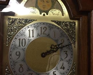 Hemrle Black Forest Grandfather Clock Face