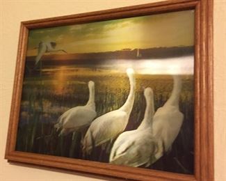 Three D Picture Wild Geese