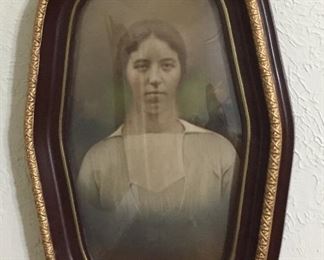 Vintage Photo with Unique Frame