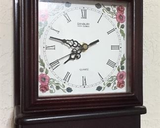 Wall Clock, Mini Jewelry Drawer with Hidden Necklace/Key Spot