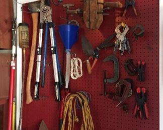 Assorted Tools Large & Small