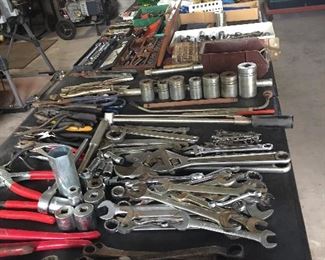 Assorted Tools Large & Small