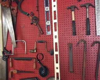 Assorted Tools Large & Small