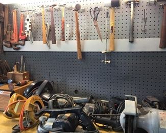 Assorted Tools Large & Small