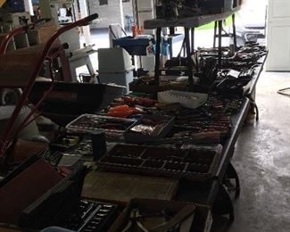 Assorted Tools Large & Small