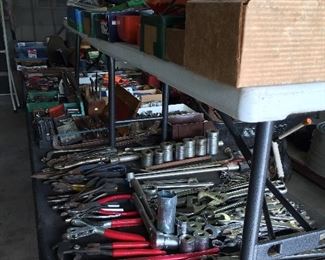 Assorted Tools Large & Small