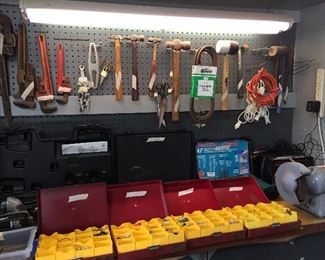 Assorted Tools Large & Small