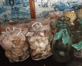 Assorted Items Used as Décor for Centerpieces at a Wedding & Can be Used for a Quincienera as Well