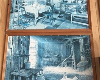 Assorted Puzzles Framed of Different Eras in Life Ready for Hanging