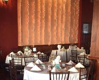 Assorted Items Used as Décor for Centerpieces at a Wedding & Can be Used for a Quincienera as Well, (Tables were at the Wedding Reception)