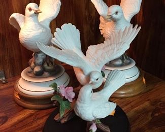 Dove Figurines by Andrea Japan